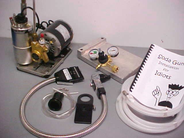 1-Flavor (Seltzer) Bar Gun Cold Plate Soda Fountain System